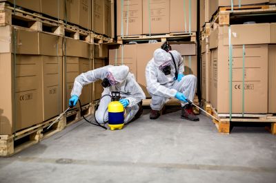 Fumigation in Warehouse