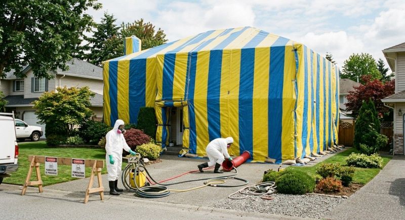 Tent Fumigation in Columbus, OH