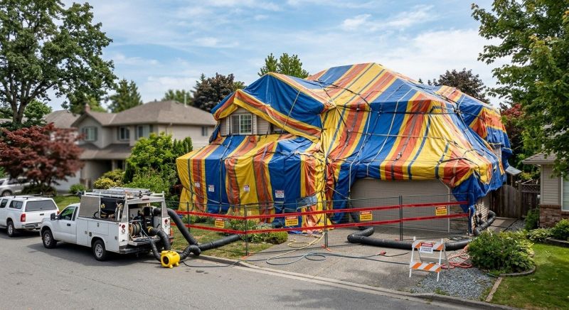 Tent Fumigation in Asheville, NC